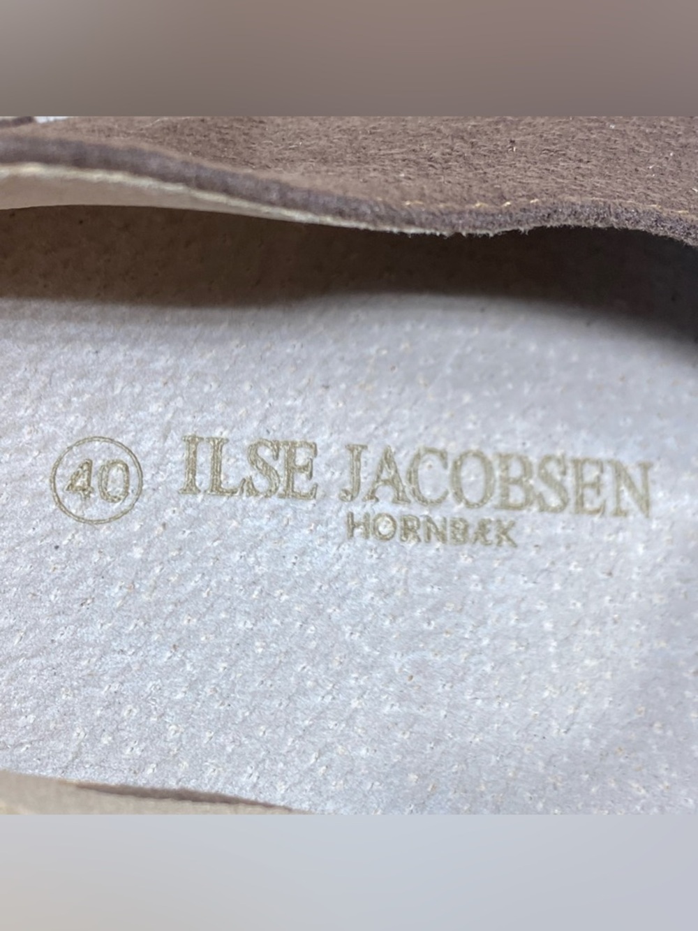 Ilsie Jacobsen Tulip Bit Loafers Brown Women's Size 8 Shoes EU40 Flats - Picture 10 of 12